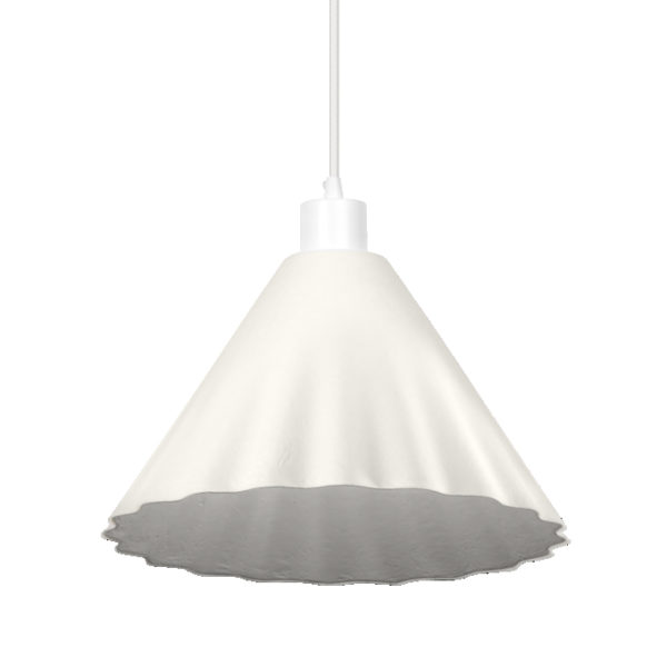 Decor Pulp Pendant E27 White Decor Pulp Pendant E27 White