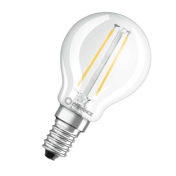 LED Classic P 25 Filament P 2.5W 827 Clear E14 LED Classic P 25 Filament P 2.5W 827 Clear E14