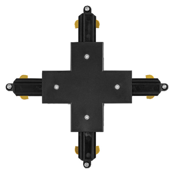 Tracklight Cross Connector Black