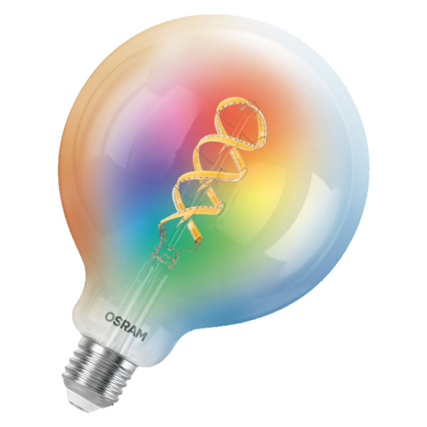 SMART+ MATTER Filament Multicolor Classic Globe 125 40 4.8W E27 SMART+ MATTER Filament Multicolor Classic Globe 125 40 4.8W E27
