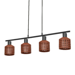 Decor Clay Windows Pendant LN 4XE27 Brown Decor Clay Windows Pendant LN 4XE27 Brown