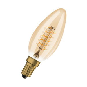 Vintage 1906 Classic B 25 Filament DIM 3.4W 822 Gold E14 Vintage 1906 Classic B 25 Filament DIM 3.4W 822 Gold E14