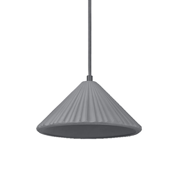 Decor Concrete Pyramid Pendant E27 Dark Grey Decor Concrete Pyramid Pendant E27 Dark Grey