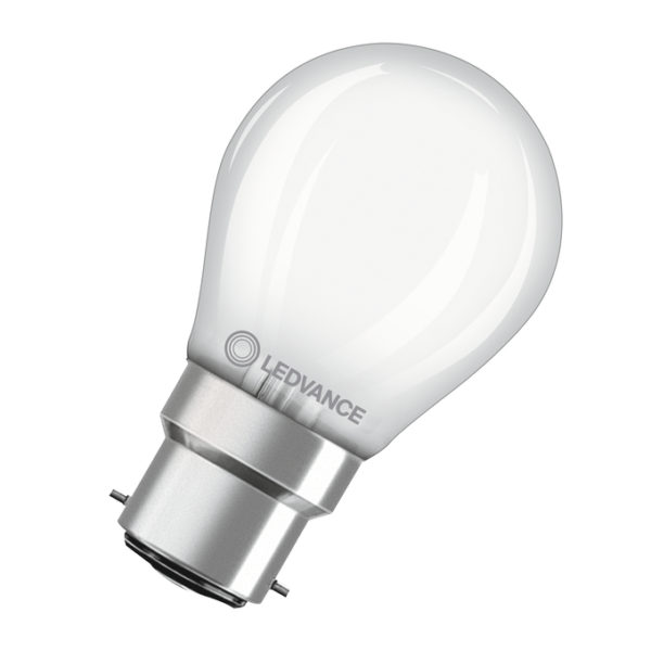 LED Classic P 40 Filament DIM P 4.8W 827 Frosted B22d LED Classic P 40 Filament DIM P 4.8W 827 Frosted B22d