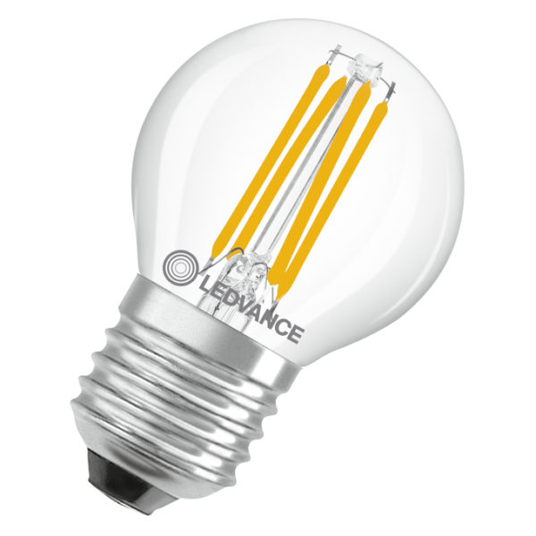 LED Classic P 40 Filament V 3.4W 865 Clear E27 LED Classic P 40 Filament V 3.4W 865 Clear E27