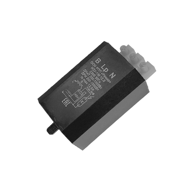ИЗУ-1М 12,0 250/1000 220V 50Гц 3конт послед 105х52х42мм (ДРИ 250-1000W/ДНаТ 250-1000W) - Ремар