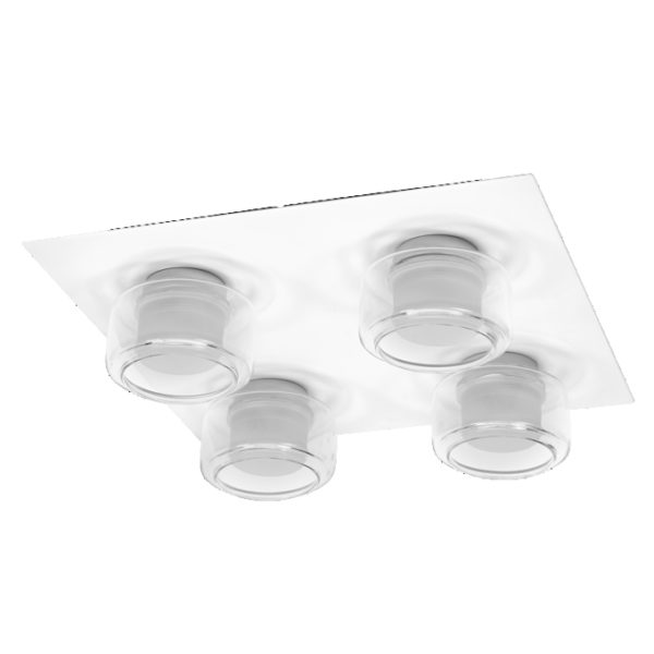 Orbis Flame 4X5.5W Click CCT IP44 White Orbis Flame 4X5.5W Click CCT IP44 White