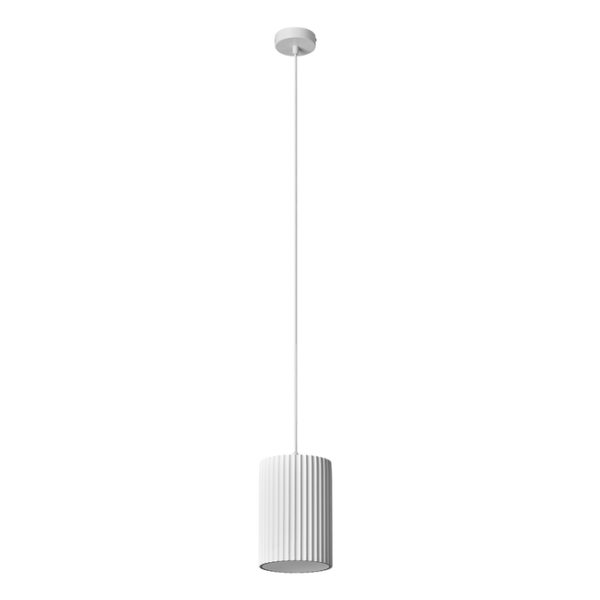 Decor Plaster Routes Tube Pendant 1XE27 White