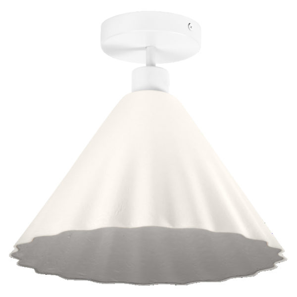 Decor Pulp Ceiling E27 White Decor Pulp Ceiling E27 White