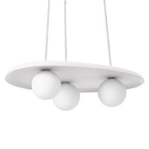 Decor Plaster Nest Pendant 3XG9 White