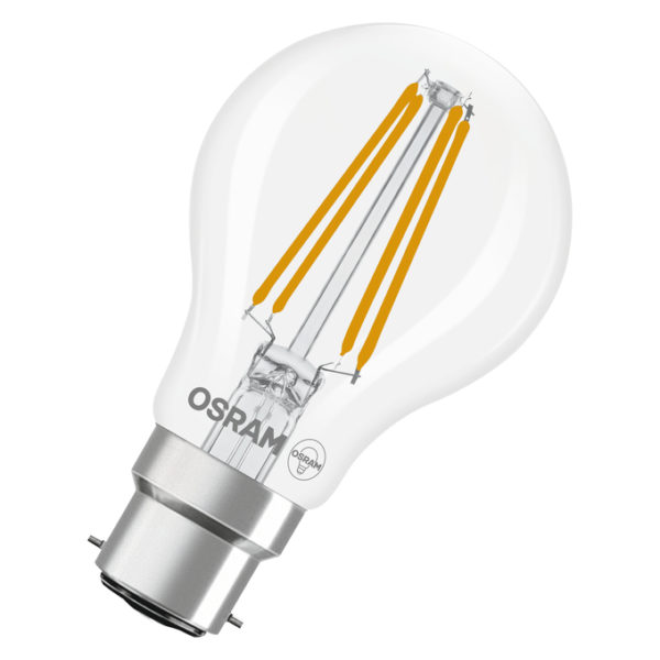 LED Star Classic A 60 Filament 5.9W 840 Clear B22d