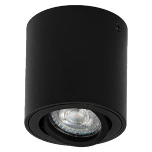 Spot Surface Round GU10 Black Spot Surface Round GU10 Black