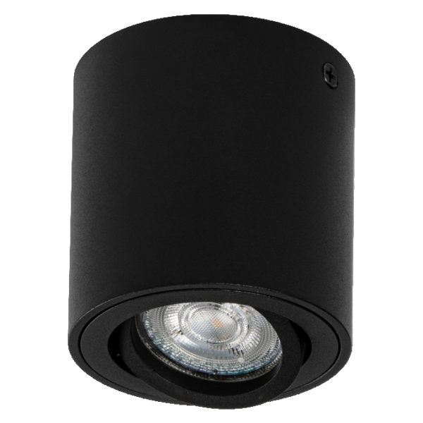 Spot Surface Round GU10 Black Spot Surface Round GU10 Black