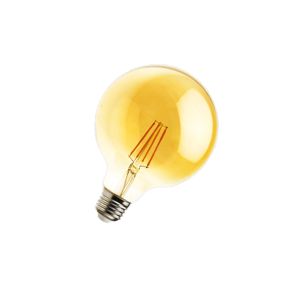 FL-LED Vintage G125 10W E27 2200К 220V 1000Лм 125*173мм FOTON_LIGHTING  -  лампа ГЛОБ