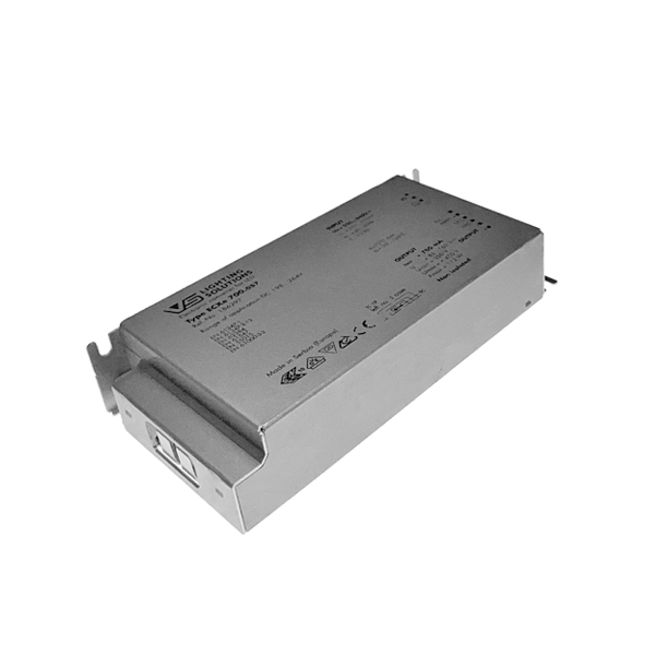 VS ECXe     Single   700.057      700мА   85-160V/112W   150x75x30мм - драйвер
