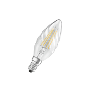 4W/827 (=40W) E14 PARATHOM FIL прозрачн - LED лампа свеча витая OSRAM 4W/827 (=40W) E14 PARATHOM FIL прозрачн - LED лампа свеча витая OSRAM