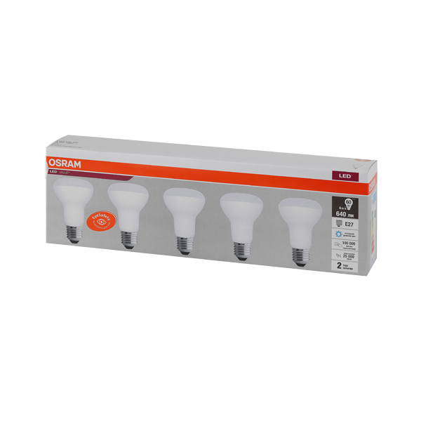 LV R63 60 8SW/865 230V E27 Экопак1X5  RU OSRAM
