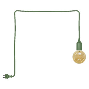 ENDURA® Decor Portable Pendant 5m 2.5W 824 Plug E27 Green