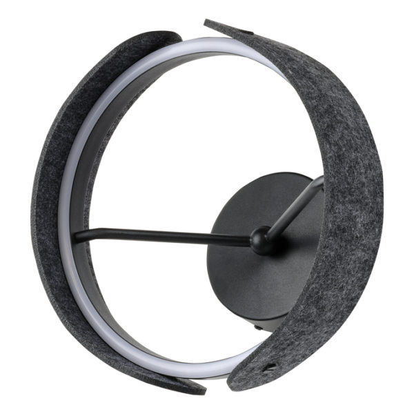 Decor Curve Felt Wall 20W 830 Dark Grey Decor Curve Felt Wall 20W 830 Dark Grey