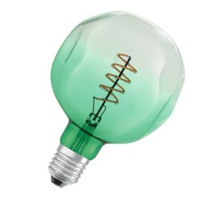 Vintage 1906 Globe ET 124 18 Filament DIM 4.5W 816 Green E27 Vintage 1906 Globe ET 124 18 Filament DIM 4.5W 816 Green E27