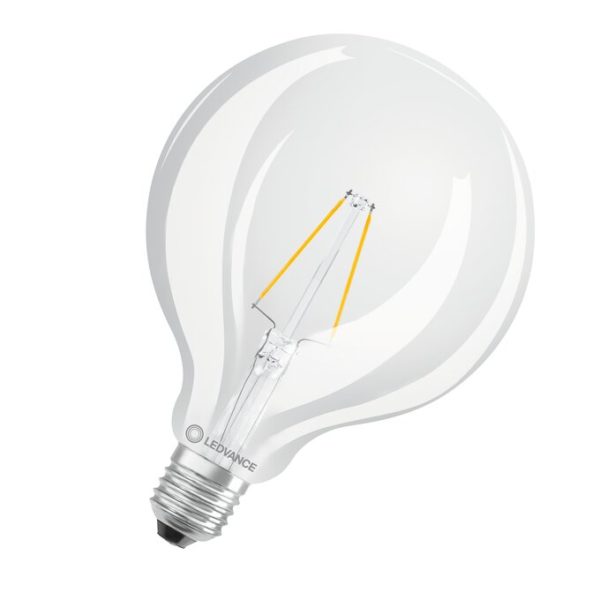 LED Classic Globe 125 25 Filament P 2.5W 827 Clear E27 LED Classic Globe 125 25 Filament P 2.5W 827 Clear E27