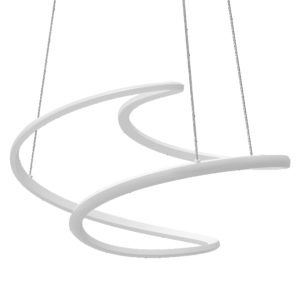 Decor Elipsy Pendant 40W Tunable White DIM Remote White Decor Elipsy Pendant 40W Tunable White DIM Remote White