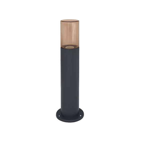ENDURA E27 h=500mm IP44 (CLASSIC PIPE AMBER GREY) - Уличный садово-парковый светильник LEDVANCE