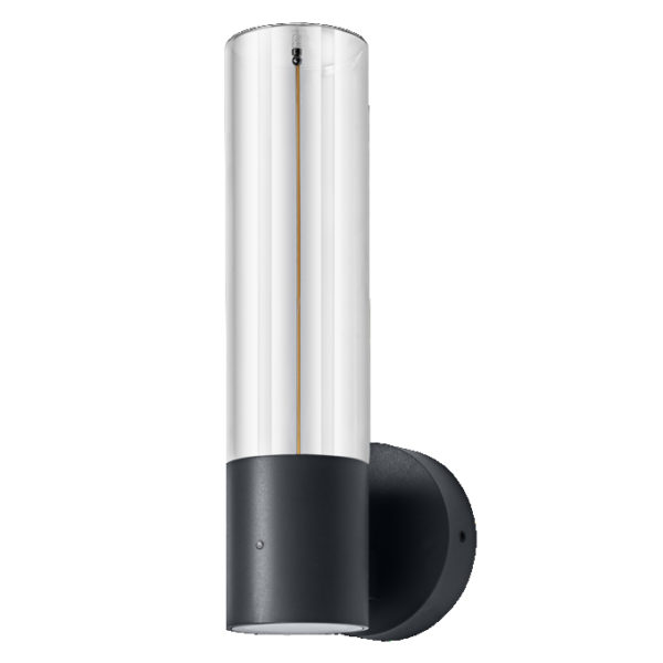 ENDURA® Decor Filament Wall Daylight Sensor 8W IP54 Dark Grey