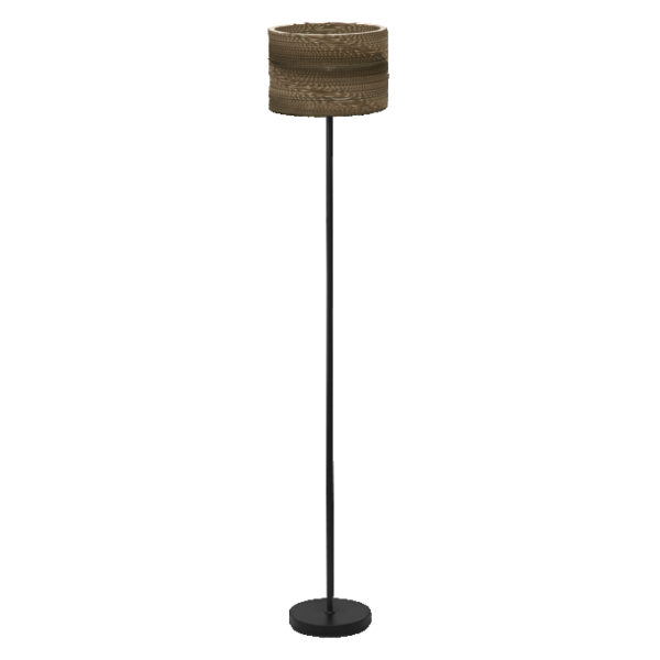 Decor Cardboard Cylinder Floor E27 Brown Decor Cardboard Cylinder Floor E27 Brown