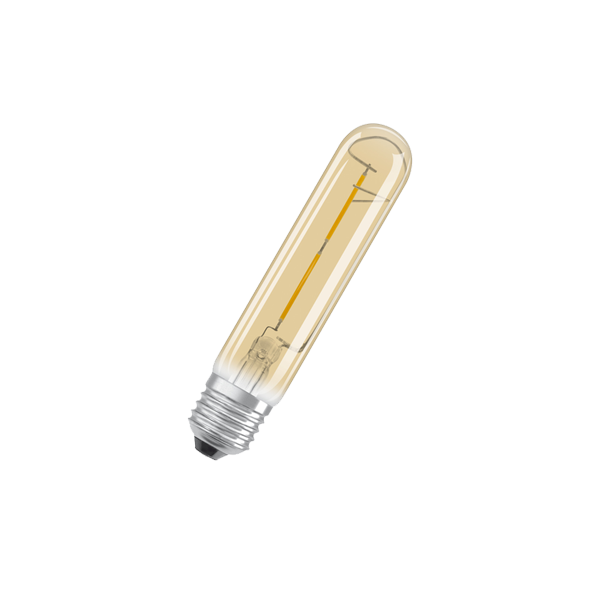 Vintage 1906 LED CL Tubular  FIL GOLD 20  2,2W/820 E27 138x32мм - циллиндр OSRAM