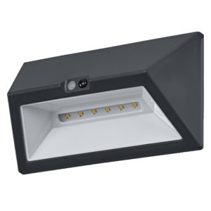 ENDURA® Style USB Wall Step Wide Sensor IP44 Dark Grey ENDURA® Style USB Wall Step Wide Sensor IP44 Dark Grey