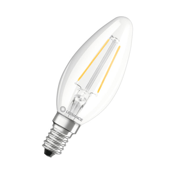 LED Classic B 25 Filament P 2.5W 827 Clear E14 LED Classic B 25 Filament P 2.5W 827 Clear E14