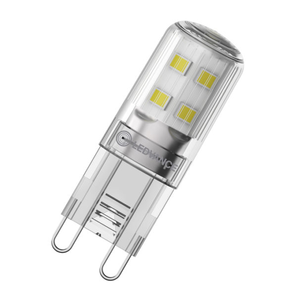 LED PIN 20 300° V 1.9W 827 Clear G9