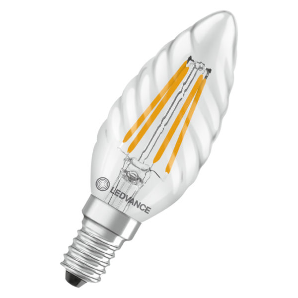 LED Classic BW 40 Filament V 3.4W 827 Clear E14 LED Classic BW 40 Filament V 3.4W 827 Clear E14