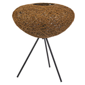 Decor Paper Drop Table 1XE27 Beige