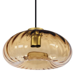 Decor Gold Glass Pendant E27 Gold Decor Gold Glass Pendant E27 Gold