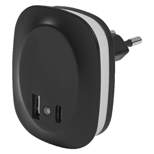 Lunetta Edge Sensor 830 USB A C Black Lunetta Edge Sensor 830 USB A C Black