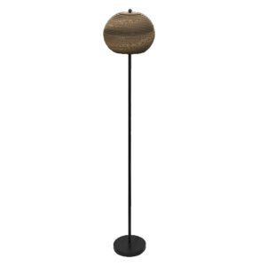 Decor Cardboard Ball Floor E27 Brown Decor Cardboard Ball Floor E27 Brown