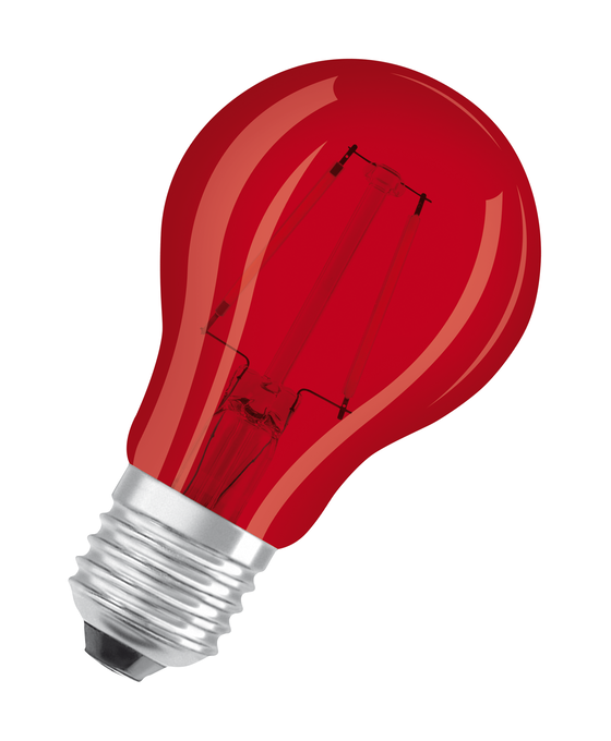 LED Star Classic A 15 Decor 2.5W 510 Red E27 LED Star Classic A 15 Decor 2.5W 510 Red E27