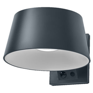 ENDURA® Style Solar Sensor Wall Brella IP54 Dark Grey