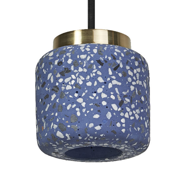 Decor Terrazzo Ball Pendant 1XGU10 Blue Decor Terrazzo Ball Pendant 1XGU10 Blue
