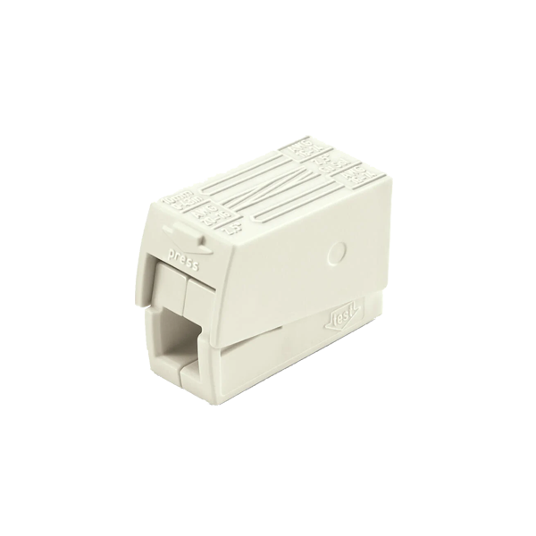 224- 112   2  конт., многоразовая, 24A 400V - клеммная колодка WAGO (100)