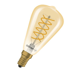 Vintage 1906 Edison 32 Spiral Filament DIM 4.8W 822 Gold E14 Vintage 1906 Edison 32 Spiral Filament DIM 4.8W 822 Gold E14