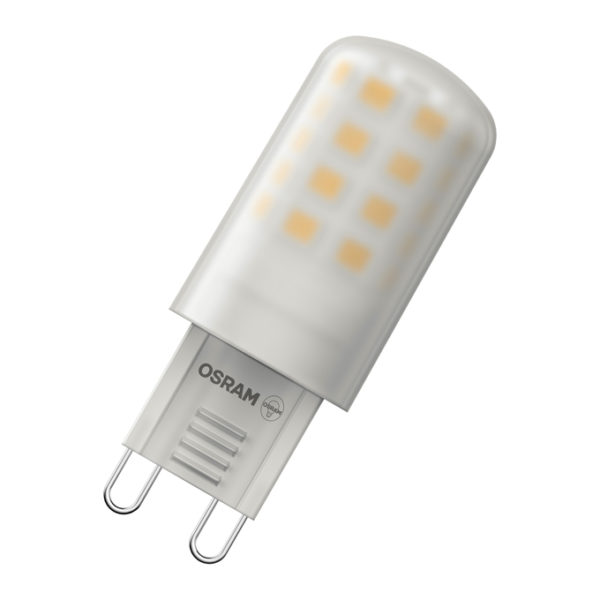 LED PIN 30 Glow DIM 3.2W 927 Frosted G9