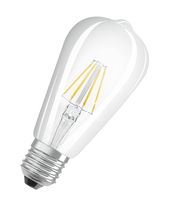 LED Star Classic Edison ST64 40 Filament 4W 827 Clear E27 LED Star Classic Edison ST64 40 Filament 4W 827 Clear E27