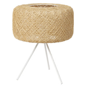 Decor Paper Bale Table 1XE27 Beige