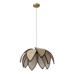 Decor Rattan Lotus Pendant 480 E27 Brown Decor Rattan Lotus Pendant 480 E27 Brown