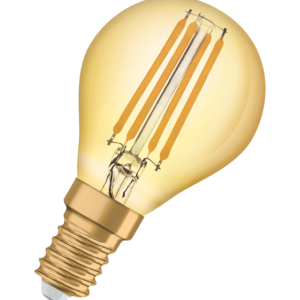 Vintage 1906 Classic P 35 Filament 4W 824 Gold E14 Vintage 1906 Classic P 35 Filament 4W 824 Gold E14