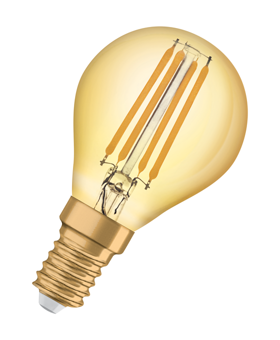 Vintage 1906 Classic P 35 Filament 4W 824 Gold E14 Vintage 1906 Classic P 35 Filament 4W 824 Gold E14