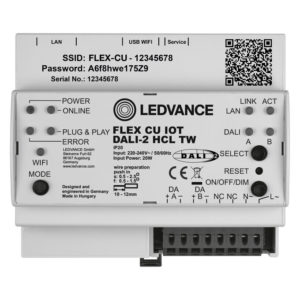 FLEX CONTROL UNIT IOT DALI-2 HCL TW FLEX CONTROL UNIT IOT DALI-2 HCL TW